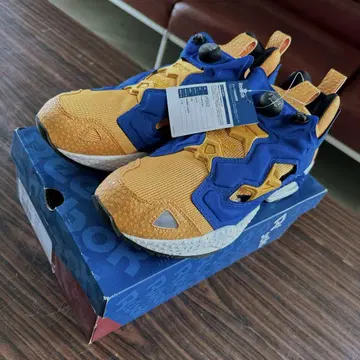 리복 펌프 퓨리 오렌지 블루 US11