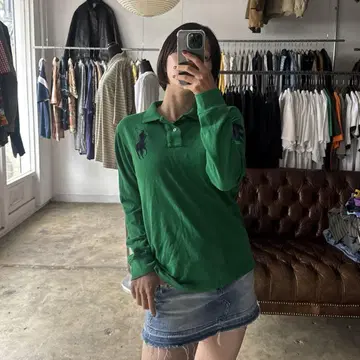 RALPH LAUREN 긴팔 폴로 셔츠