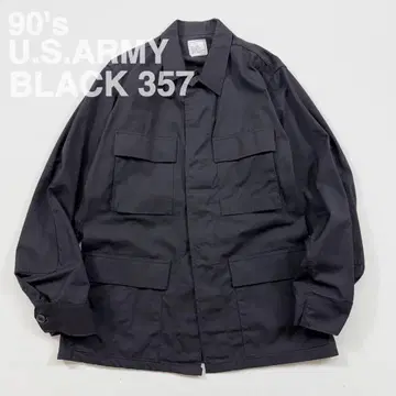 90's U.S.ARMY BLACK 357 BDU JACKET 밀리터리