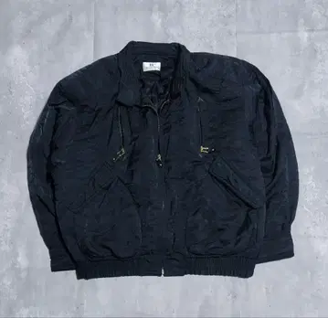 90'sVintage 봄버 자켓 군용 밀리터리 XL 블랙