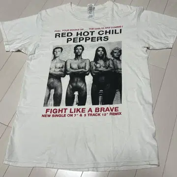 RED HOT CHILI PEPPERS 티셔츠 L 사이즈 렛치리