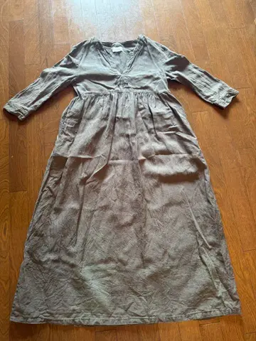 HOLIDAY 홀리데이 롱 원피스 카키