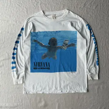 USA제 90년대 롱T 너바나 NIRVANA 네버마인드 L