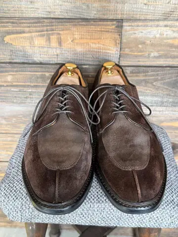 Allen Edmonds U 칩 에이프런 더비 신발 US9 27cm