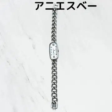 에네스베 애니베 워치 실버 체인