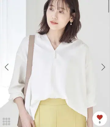 로페피크닉 펄 블라우스