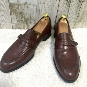 Guy Laroche 기라로쉬 가죽 신발 비즈니스 브라운 27cm
