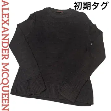 1990년대 빈티지 "ALEXANDER MCQUEEN" 블랙 46