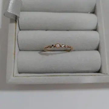 노제스 반지 9호 다이아몬드, 아쿠아 마린, 오팔