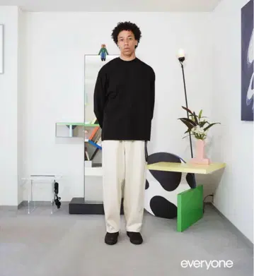 모두 소프트 데님 팬츠 에크루 사이즈 L