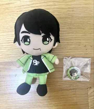에노키 준야 8P 봉제 인형, 혜택 캔뱃지 세트