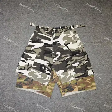 GR GRAILZ LEARL 24SS 카모플라주 숏 팬츠