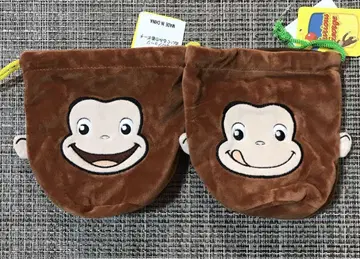 오자루의 조지 봉제 인형 복조리 파우치 세트