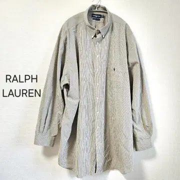 RALPH LAUREN 셔츠 4XL 체크 긴팔 오버