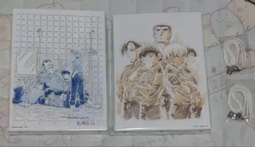 코난 경찰 학교 세트 캔버스 보드 2개 세트