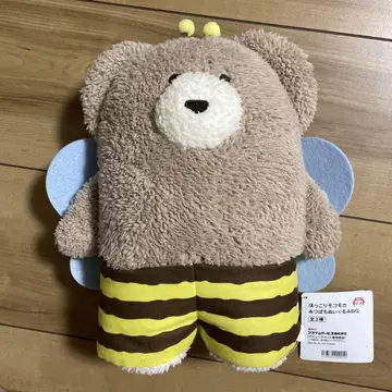 호코리 모코모카 꿀벌 봉제 인형 BIG 봉제 인형 2세트