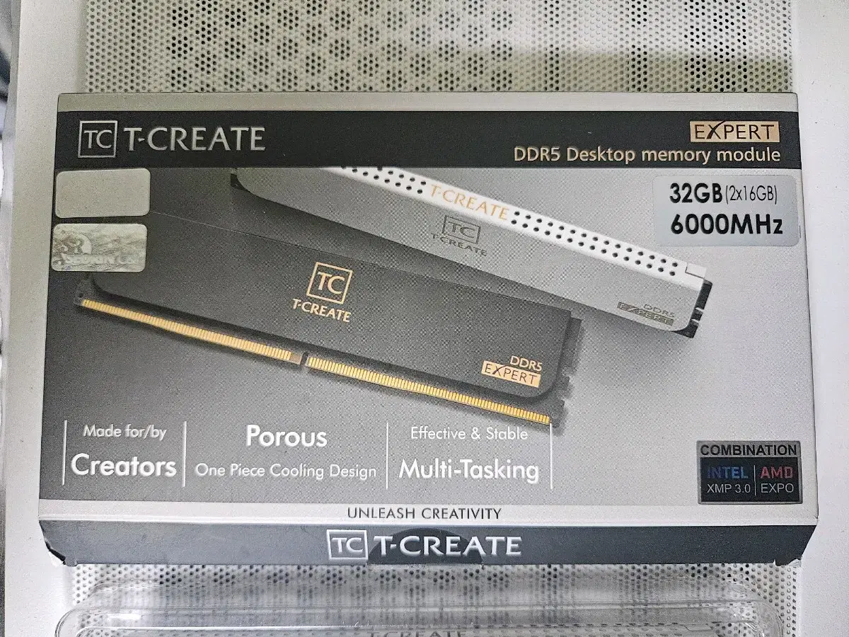 T-CREATE DDR5 32GB 6000MHz White