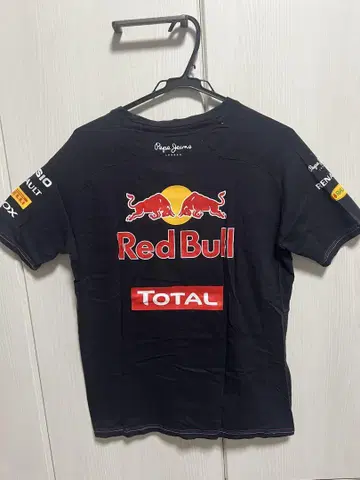 Red Bull Racing 티셔츠 S 사이즈 블랙