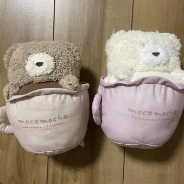 모코모카 mocomocha 곰 봉제 인형 2개 세트