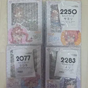 넨도로이드 두근두근 문예부 4종 세트 특전 포함