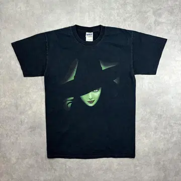00s WICKED 위키드 블랙 티셔츠 S 사이즈 뮤지컬