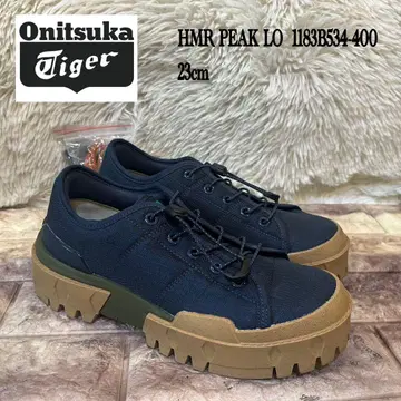 새상품급 오니츠카타이거 HMR PEAK LO 데님 블루 스니커즈 23