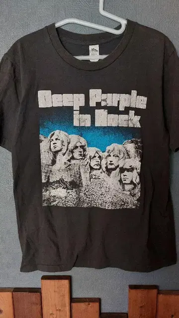 DEEP PURPLE in Rock 티셔츠 싱글 스티치