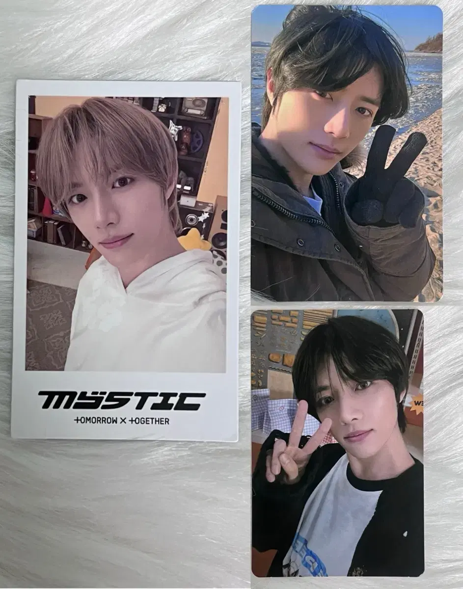 투바투 미스틱 메모리즈 범규 포카 및 구성품