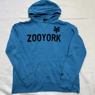 ZOO YORK 후드티 블루 스포츠