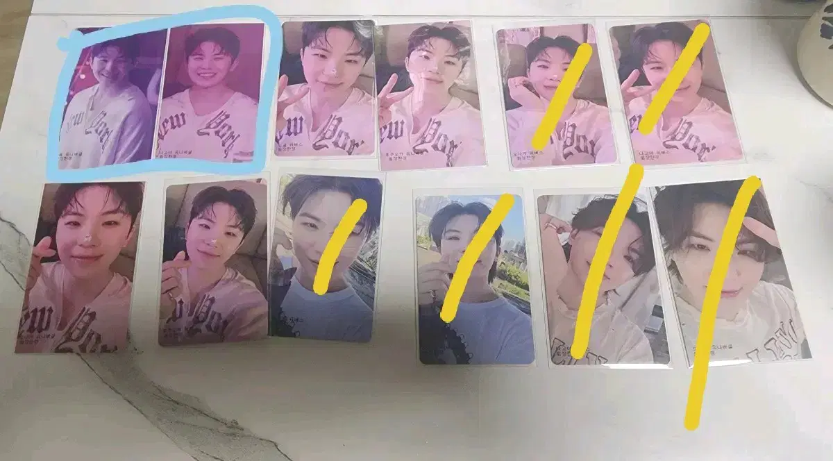 세븐틴 우지 회장한정 포카 판매