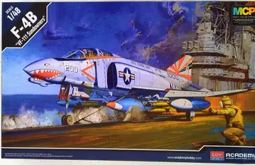 아카데미 1/48 F-4B VF-111 샌더너스 (MCP) AM12232