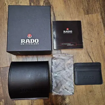 RADO 시계 케이스 박스 포함 정품 라도 워치