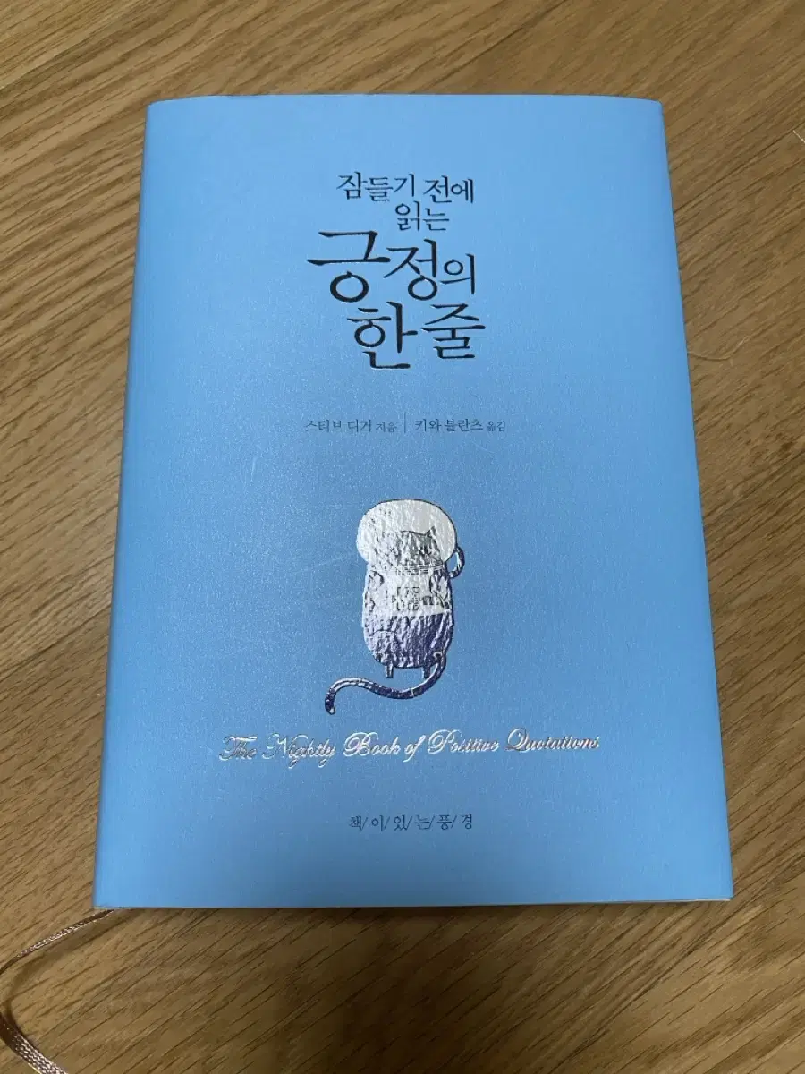 (새도서) 긍정의한줄 책