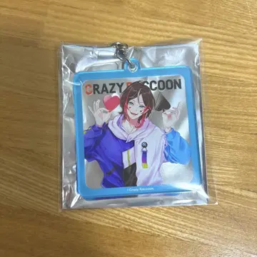 CRAZY RACCOON CR 스토어 프레임 키체인 아크링 키링 우루카