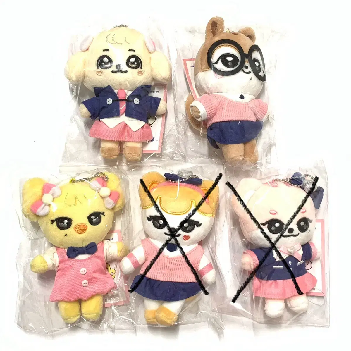 ive minive ガウル popup スクール plush ぬいぐるみ IVE | 아이브 Ive minive School Pop-up School Look Plush In