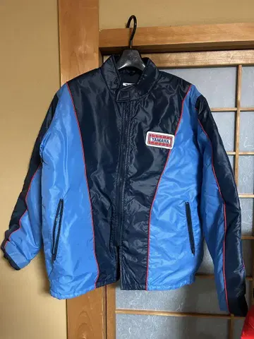 YAMAHA 나일론 자켓 90s 바이크 레이싱 자수 로고 M 사이즈