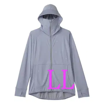 워크맨 쿨 UV 선쉐이드 후드티 LL 새상품 블루