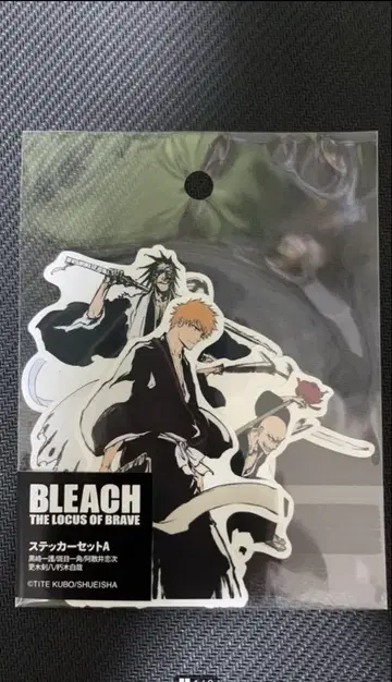 BLEACH 스티커 세트 A THE LOCUS OF BRAVE