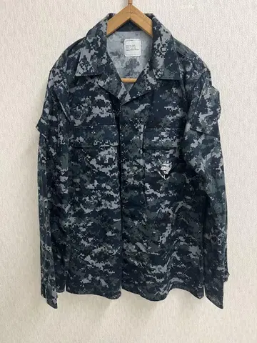 미군 방품, US NAVY, 카모플라쥬 자켓 디지털 카모