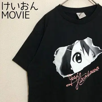 레어 케이온 K-ON 영화 MOVIE 히라사와 유이 티셔츠 M 교 애니