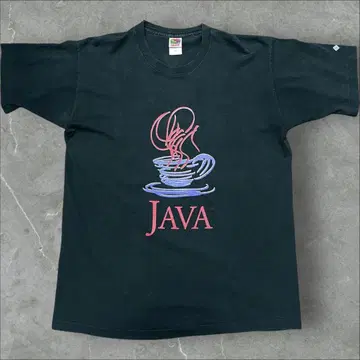 90s JAVA 테크 기업 T 캐나다제 바디 싱글 스티치 소프트웨어