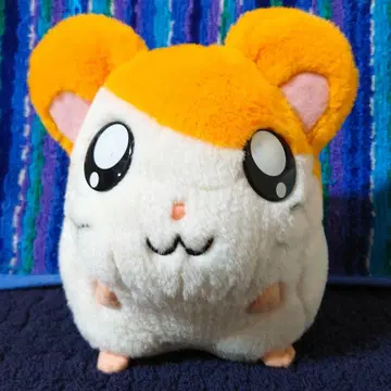 햄스터 봉제 인형 오렌지 및 화이트
