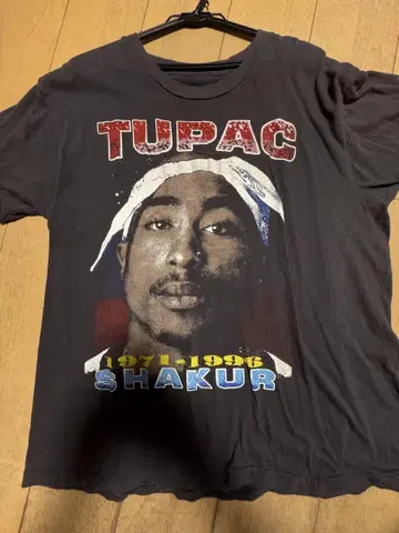 2pac MAKAVELI 티셔츠 백 프린트