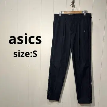 아식스 하레 asics HARE 슬랙스 팬츠 블랙 S 남성용
