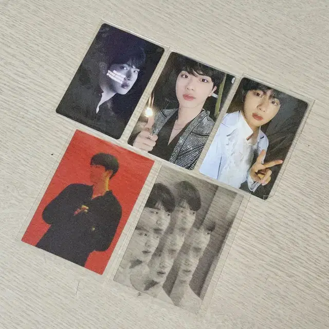 방탄 진 석진 맵솔 컨셉 포토북 포카 포토카드 세트