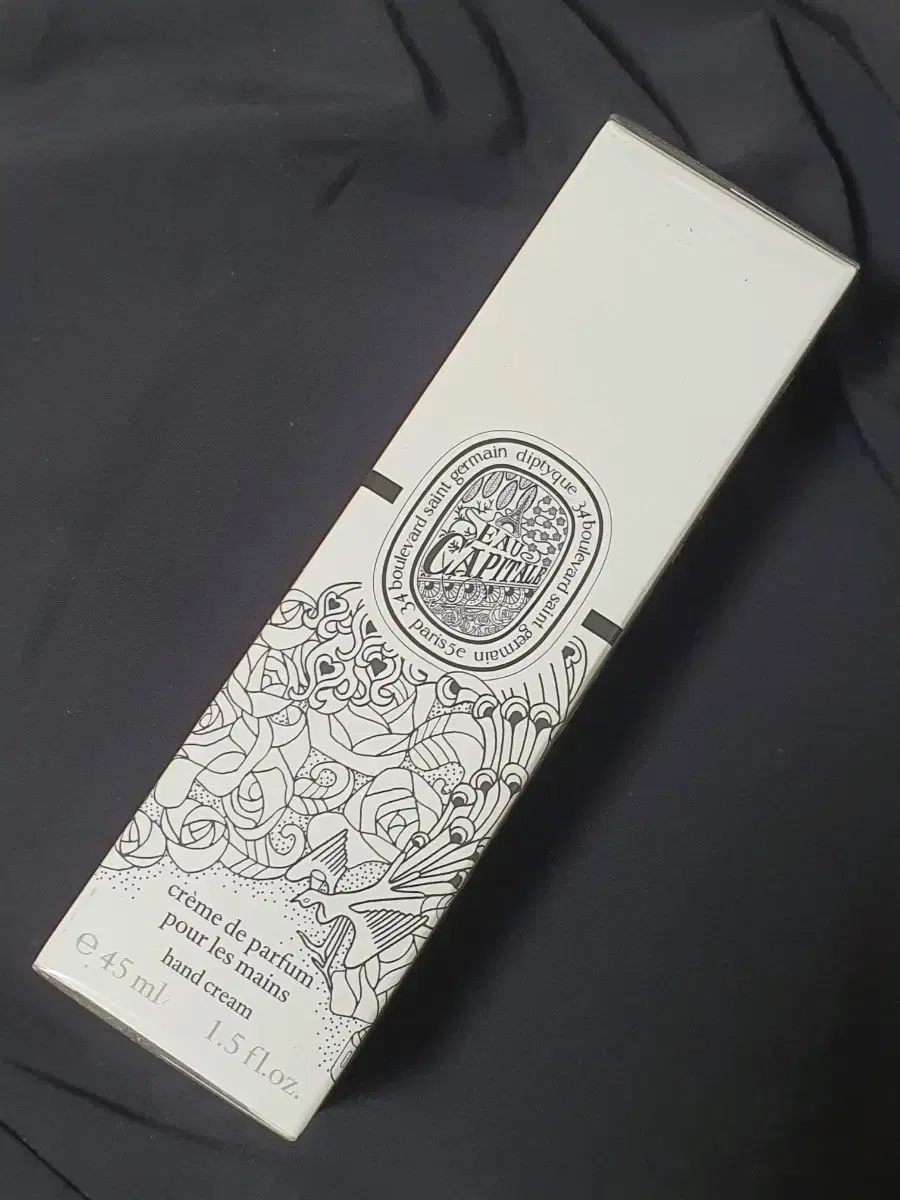 Diptyque Eau Capitale Hand Cream, sealed, Korean label