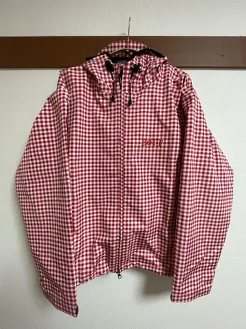 BoTT gingham 재킷 레드 L