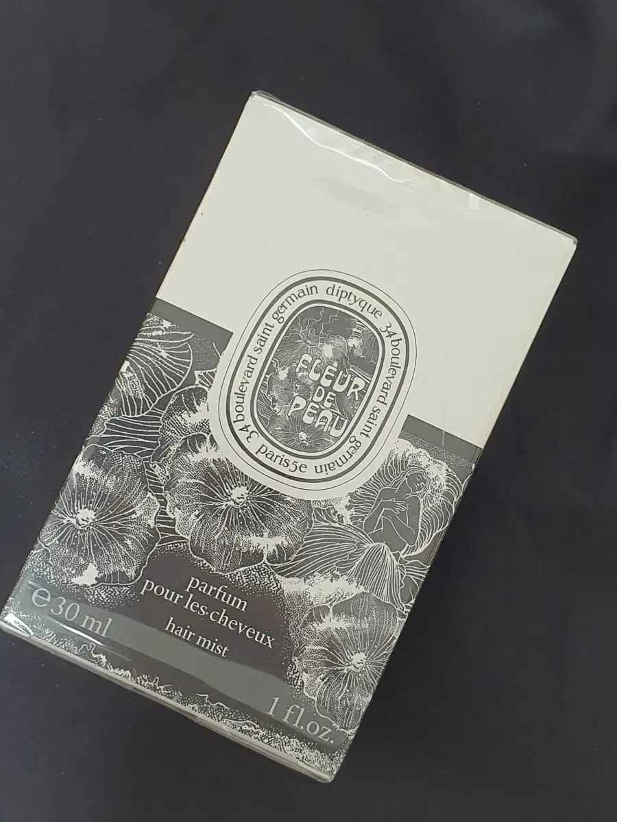 Diptyque Fleur de Peau Hair Mist with Korean Label, sealed