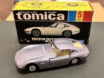 (최종 가격 인하) 블랙 상자 토미카 도요타 2000GT 1E 휠