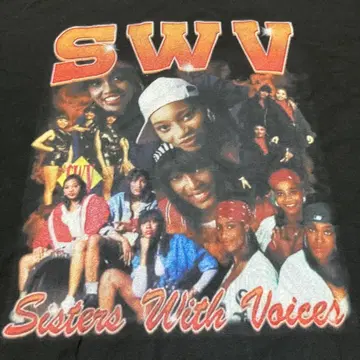 SWV 티셔츠 2XL 랩 티 뮤직 티